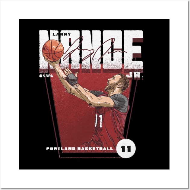 Larry Nance Jr. Portland Premiere Wall Art by MASTER_SHAOLIN